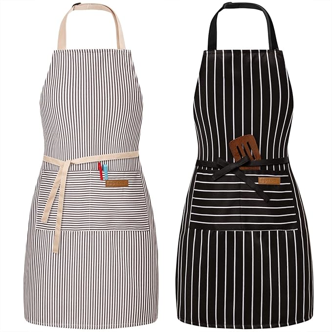 BeLuyi Linen Kitchen Apron - product photo