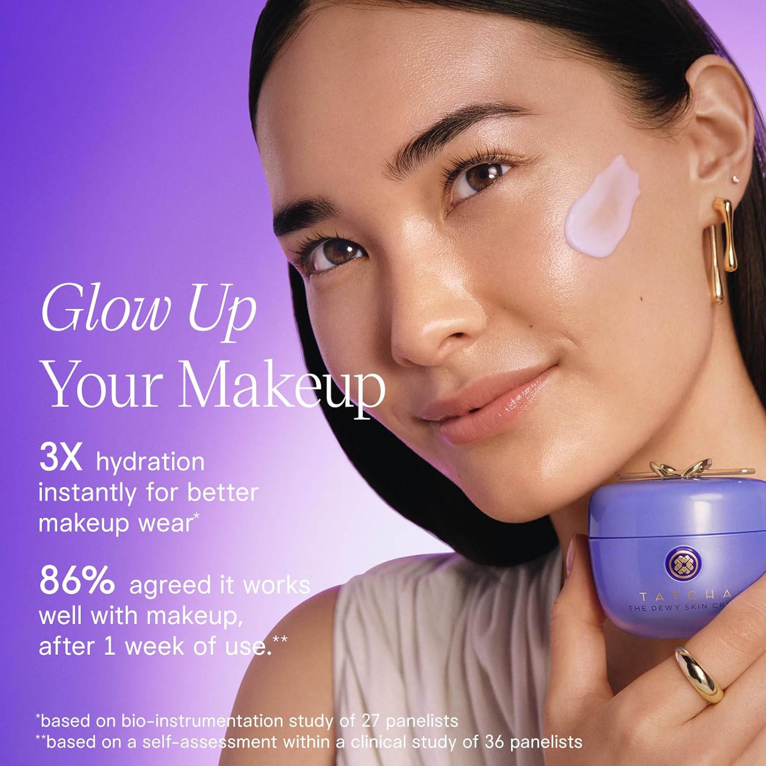 Tatcha Dewy Skin Cream as part of a luxury Japanese skincare routine